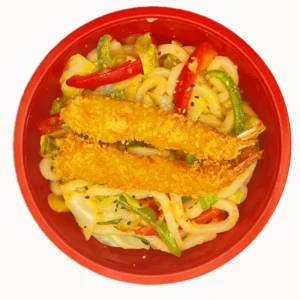 58. Fried Udon with Ebi fry